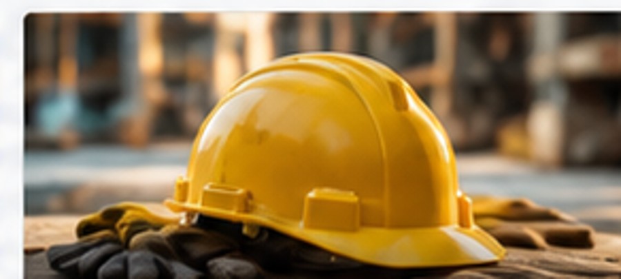 Casco de seguridad, accidentes laborales